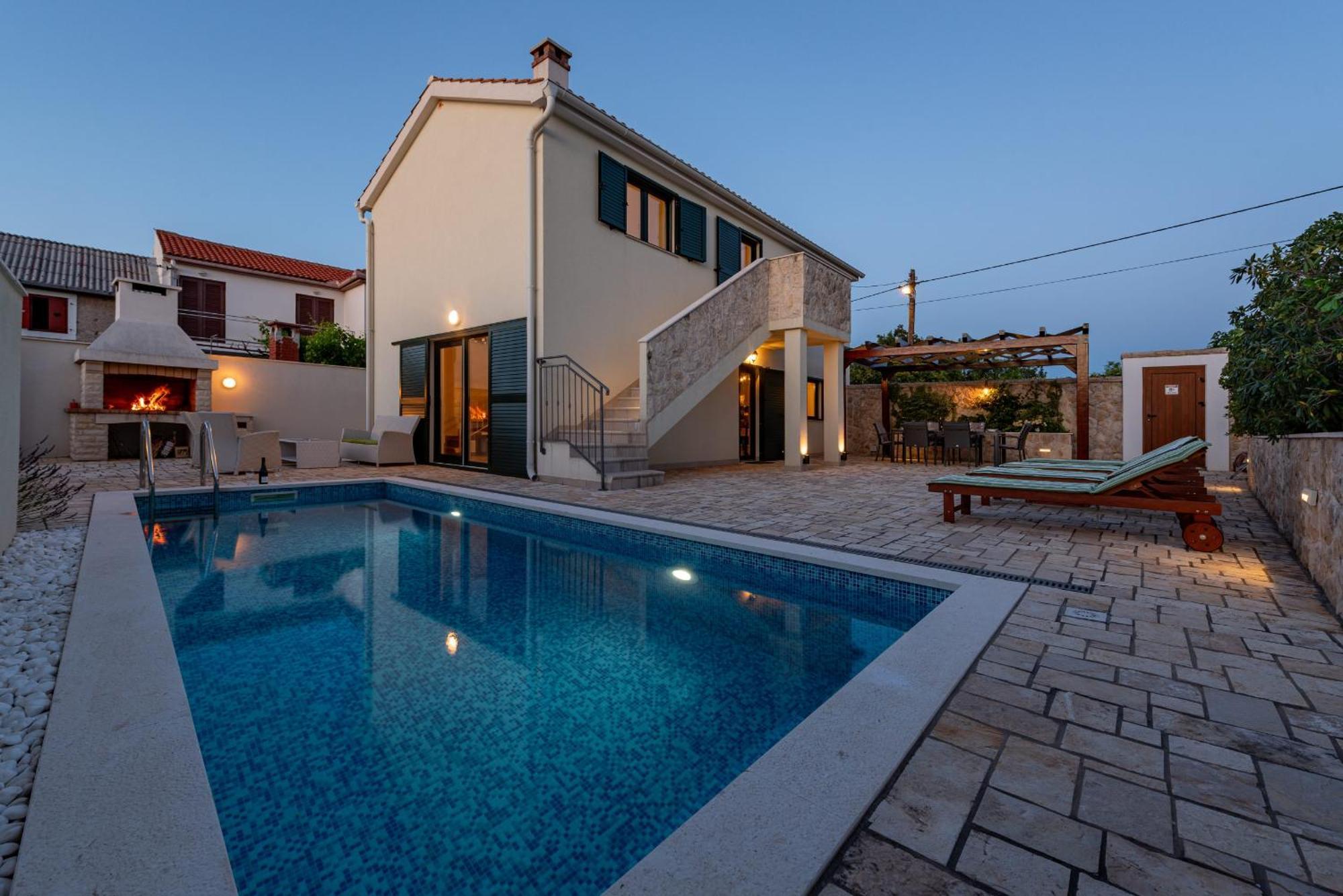 Villa Ivo Zadarvillas Vinjerac Luaran gambar